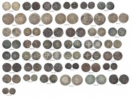 FRANKREICH
Königreich und Republik. Lots. Sammlung von Silbermünzen aus dem Hause der Kapetinger, von Louis VI. bis Charles IV. Interessante Typensam...