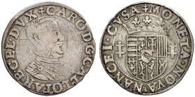 FRANKREICH
Lothringen, Herzogtum. Karl III. 1545-1608. 1/4 Teston o. J. (1574-1580), Nancy. Münzmeisterzeichen F (Jean Ferry). 2.24 g. Flon 645,89. G...