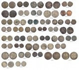 FRANKREICH
Lot französischer Féodalmünzen. Kleine Partie von französischen Féodalmünzen, u.a. von Anjou, Angouléme, Bésancon, Bearn, Bretagne, Dijon,...