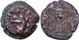SELEUKID KINGS, Antiochos III. 222-187 BC. Æ unit. RARE