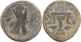 SASANIAN EMPIRE. Ardashir I, 224-241 AD. Æ heavy Pashiz. RARE