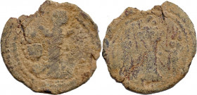 SASANIAN EMPIRE. Shapur II (AD 309-379). Lead Pashiz