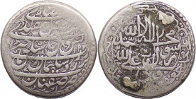 SAFAVID: Sulayman I, 1668-1694, AR 10 shahi, Isfahan, AH1093.