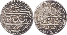 Safavid, Tahmasp II, AH 1135-1145 (AD 1722-1732). AR abbasi. Tabriz mint. Dated AH1143.