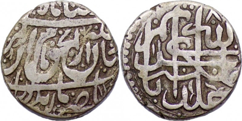 ZAND: Karim Khan, 1753-1779, AR abbasi (4.55g/ 19mm), Mazandaran mint, AH1180. A...