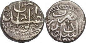 BARAKZAI: 'Abd al-Rahman, 1880-1901, AR rupee, Qandahar, AH1308