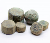 Lot of 6 Ancient Islamic Bronze weights