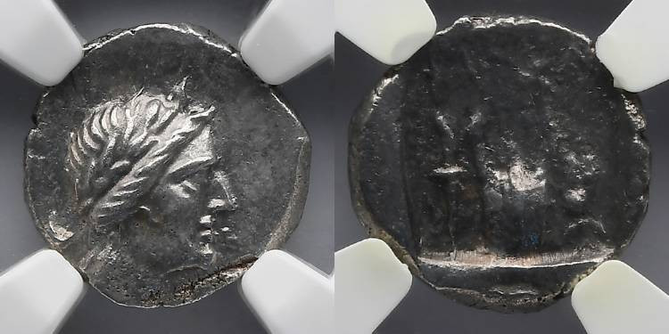 GREEK: Lycia, Phaselis, 2nd -1st Century BC, AR Drachm, Lycian League Issue, NGC...