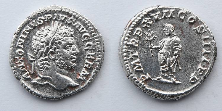 ROMAN EMPIRE: Caracalla (AD 198-217). AR Denarius (19mm, 3.07g, 6h). Rome, AD 21...