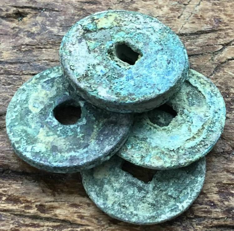 CHINA: Pile of Crusty Coins. These are low grade, not going to clean up and be i...