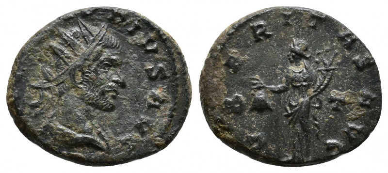 Claudius II Gothicus (268-270). Antoninianus. Siscia. Obv: IMP CLAVDIVS AVG. Rad...