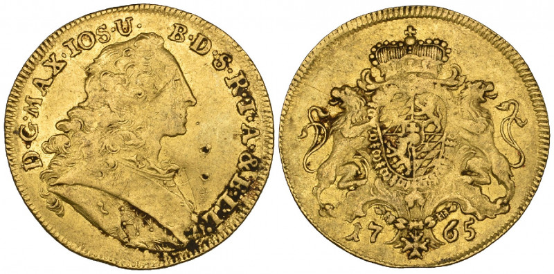 Germany, Bavaria, Maximilian III Joseph (1745-77), ducat, 1765, 3.46g (F. 249), ...