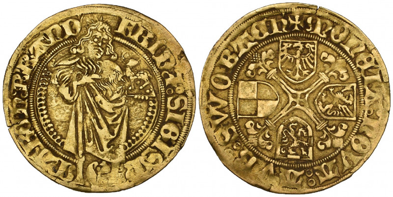 Germany, Brandenburg-Franconia, Friedrich and Sigismund (1486-1495), goldgulden,...