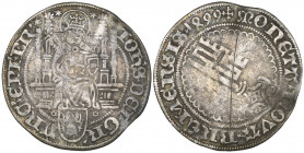 Bremen, Bishopric, Johan III van Rode (1497-1511), 4 grote, 1499, St Peter enthroned, rev., key, 2.95g (Frey 497), crease and reverse scratch, almost ...
