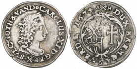 Bremen and Verden, Karl XI of Sweden (1660-97), sixth-taler, 1674 Stade, bust right, rev., arms, 4.48g (Ahl. 28), very fine

Estimate: GBP 200-250