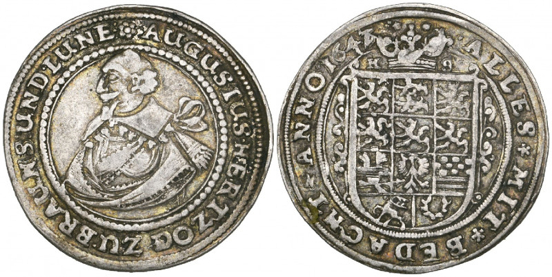 Brunswick-Wolfenbüttel, August der Jüngere, quarter-reichstaler, 1647 over 6, Ze...