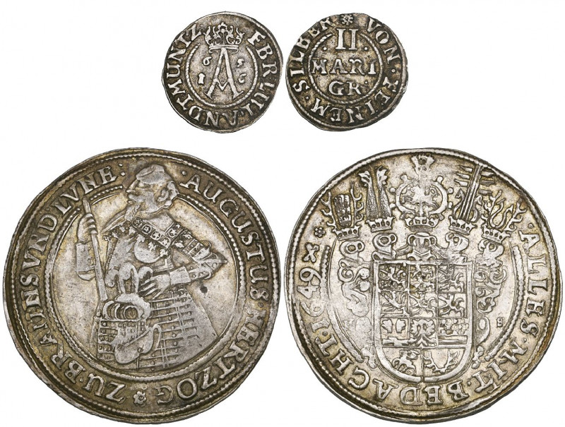 Brunswick-Wolfenbüttel, August der Jüngere, reichstaler, 1649 hs (for mintmaster...