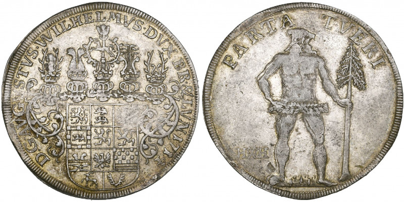 Brunswick-Wolfenbüttel, August Wilhelm (1714-31), reichstaler, 1714 Zellerfeld, ...