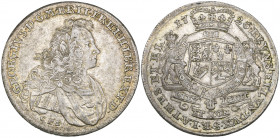 Brunswick-Calenburg-Hannover, Georg Ludwig as Elector of Hannover and George I of Great Britain, reichstaler, 1726 Clausthal, bust right, rev., quarte...