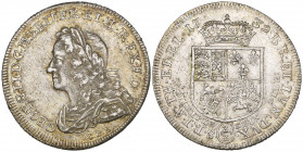 Brunswick-Calenburg-Hannover, George II, two-thirds taler, 1739 Clausthal, bust left, rev., crowned quartered arms, 13.33g (Welter 2572; Fiala 7, 6169...