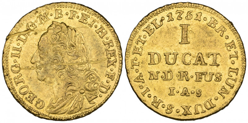 Germany, Brunswick-Lüneburg, Braunschweig-Calenburg-Hannover, George II (1727-60...