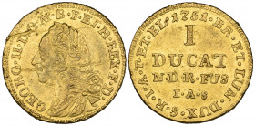 Germany, Brunswick-Lüneburg, Braunschweig-Calenburg-Hannover, George II (1727-60), ducat, 1751, Hannover, 3.49g (F. 614; Smith 109; Welter 2528), obve...