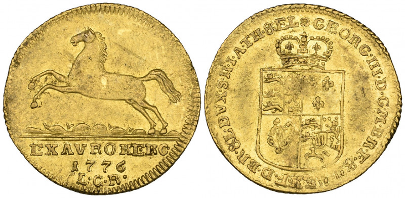 Germany, Brunswick-Calenburg-Hannover, George III (1760-1820), Harzgold ducat, 1...