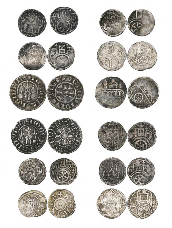 Hildesheim, anonymous marienpfennig (1300-c. 1362) (Mehl 255); Hamburg, witten (...