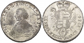 Hildesheim, Friedrich Wilhelm von Westfalen (1763-89), half-konventionstaler, 1764, bust left, rev., arms, 13.95g (Mehl 701), extremely fine

Estima...