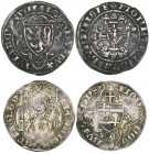 Jülich Wilhelm III (1393-1402), weisspfennig, Duren, 2.29g (Noss 134), very fine; Köln, Dietrich II von Mörs (1424-63), weissppfennig, Bonn (Noss 308)...