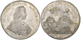 Köln, Klemens August Herzog von Bayern, half-mining taler, 1759, chronogrammatic date, Bonn or Koblenz, made from Westphalian fine silver on the resum...