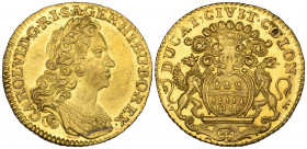 Germany, Köln, City, ducat, 1731, 3.46g (F. 775; Noss 623), slightly wavy flan, good extremely fine 

Estimate: GBP 2000-3000