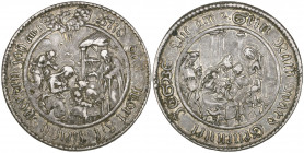 Münster, Ferdinand von Bayern (1611-50), schautaler, undated (1647), by E. Kettler, birth of Christ, rev., Adoration of the Magi, 40mm, 25.32g (Dav 55...