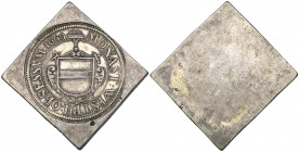 Münster, City, Besieged by Christoph Bernhard von Galen, 1660, uniface reichstaler klippe, 28.00g (Mailliet LXXXVII,2), fault resembling an attempted ...