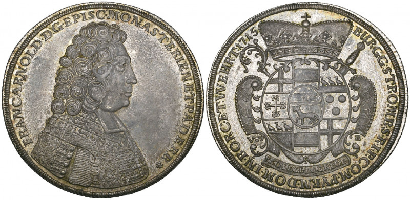 Münster, Franz Arnold von Wolff-Metternich zur Gracht, reichstaler, 1715 wr (Wil...