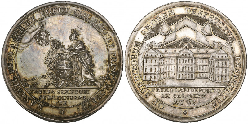 Münster, Maximilian Friedrich Graf von Königseck-Rothenfels (1762-84), Laying of...