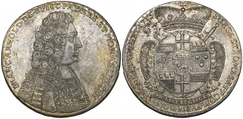Paderborn, Franz Arnold von Wolff-Metternich zur Gracht, reichstaler, 1713 ap (A...