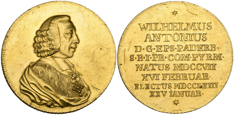 Germany, Paderborn, Wilhelm Anton von der Asseburg (1763-82), Election, 25 Janua...
