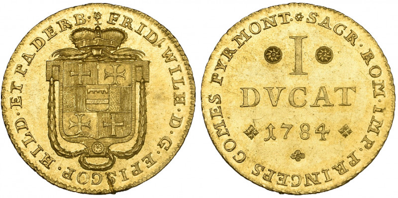 Germany, Paderborn, Friedrich Wilhelm von Westphalen (1784-89), ducat, 1784, Bru...