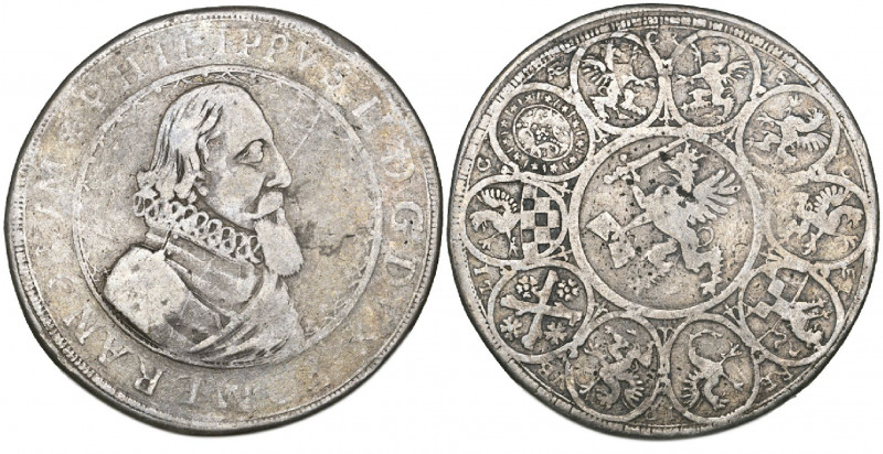 Pommern Stettin, Philip II (1606-18), four-reichstaler, undated, Stettin, struck...