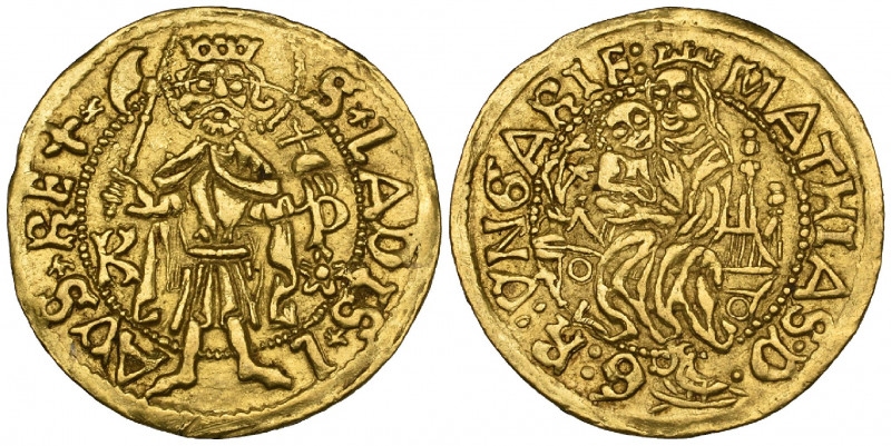 Hungary, Matthias Corvinus (1458-90), goldgulden, Kremnitz mint, 3.61g (F. 22; P...