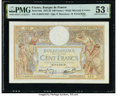 France Banque de France 100 Francs 6.4.1939 Pick 86b PMG About Uncirculated 53 EPQ. 

HID09801242017

© 2022 Heritage Auctions | All Rights Reserved