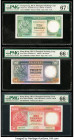 Hong Kong, India, Indonesia & Mongolia Group Lot of 9 Examples PMG Superb Gem Unc 67 EPQ (6); Gem Uncirculated 66 EPQ (3). 

HID09801242017

© 2022 He...