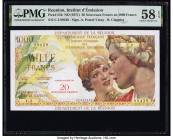 Reunion Departement de la Reunion 20 Nouveaux Francs on 1000 Francs ND (1971) Pick 55b PMG Choice About Unc 58 EPQ. 

HID09801242017

© 2022 Heritage ...