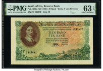South Africa Republic of South Africa 10 Rand ND (1961) Pick 107a PMG Choice Uncirculated 63 EPQ. 

HID09801242017

© 2022 Heritage Auctions | All Rig...