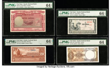 South Vietnam & Vietnam Group Lot of 8 Examples PMG Gem Uncirculated 66 EPQ; Choice Uncirculated 64 EPQ (4); Choice uncirculated 64 (2); PCGS Superb G...