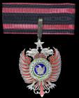 Albania, Order of Skanderbeg, Italian Occupation issue (1940-44), type II, variety 2, with fasces at base of centre, an enigmatic Grand Officer’s set ...