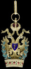 Austria, Order of the Iron Crown, Grand Cross set of insignia with War Decoration without Swords, by C.F. Rothe, Vienna, after 1930, comprising sash b...