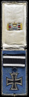 Germany, Third Reich, Observer’s Badge (Beobachterabzeichen),by Schwerin, Berlin 68, war-time issue, in plated alloy, rev. engraved L(K?)/38 (L.C.) 32...