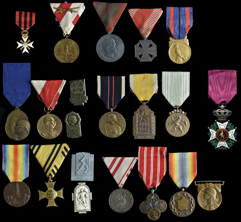 Miscellaneous Orders (16), including Belgium, Order of Leopold, Knight’s breast ...